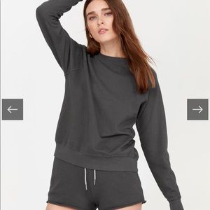 MATE The Label Vintage Sweatshirt, Charcoal - XS